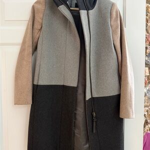 J. Crew Women's color block Coat